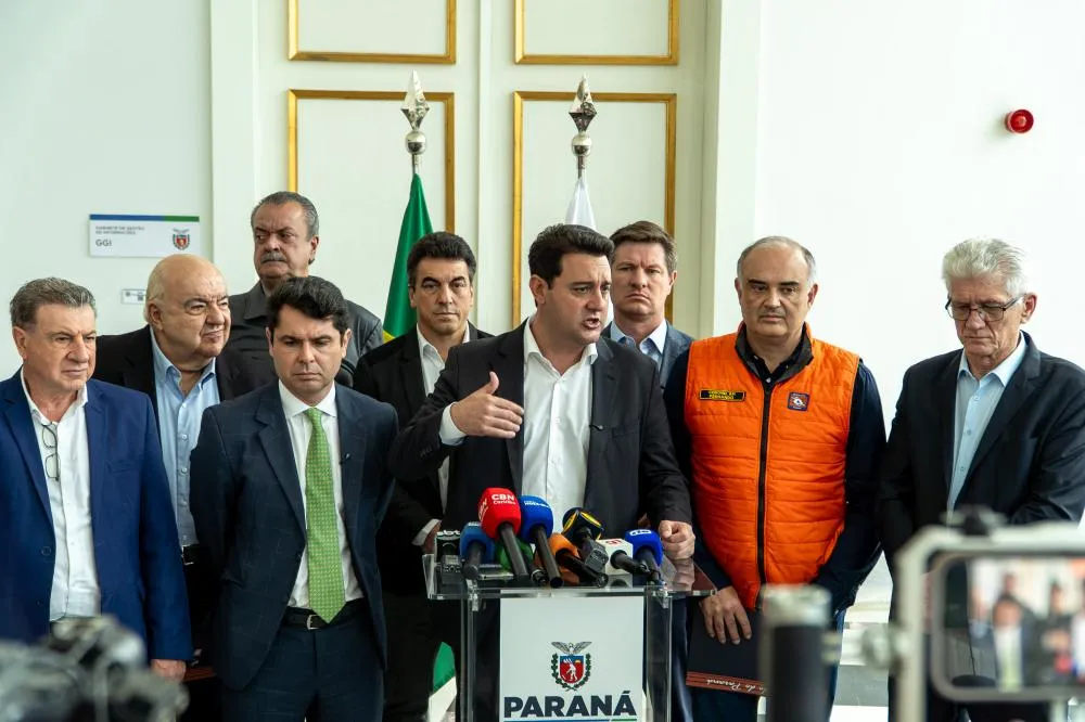 Segundo o governador, o foco inicial das ações será nos 38 municípios mais atingidos. Felipe Henschel/AEN
