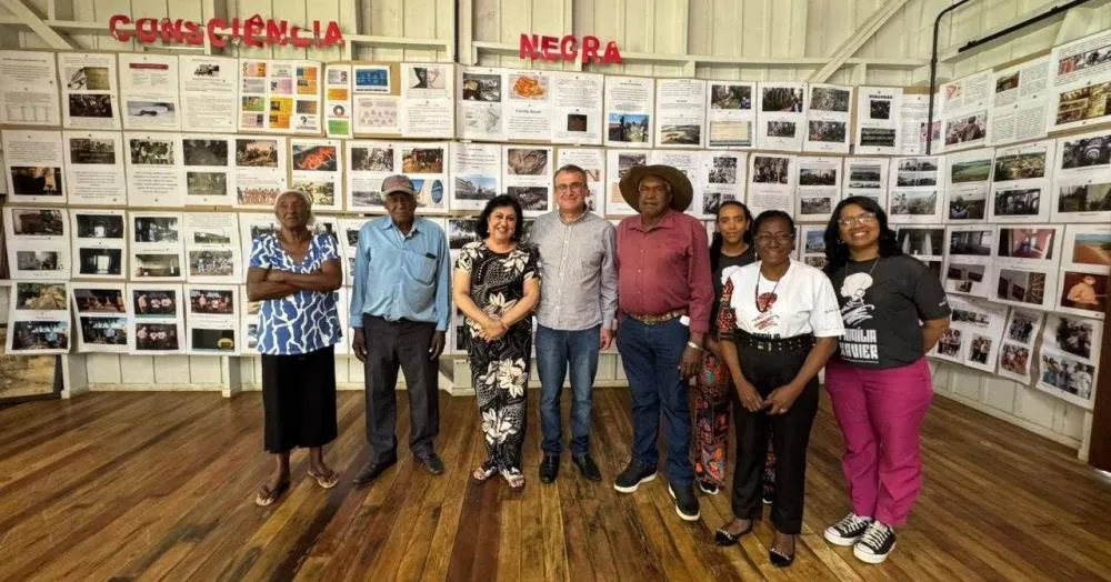Exposição reúne registros históricos, fotografias e relatos que retratam a trajetória do povo negro no município. Foto: Divulgação