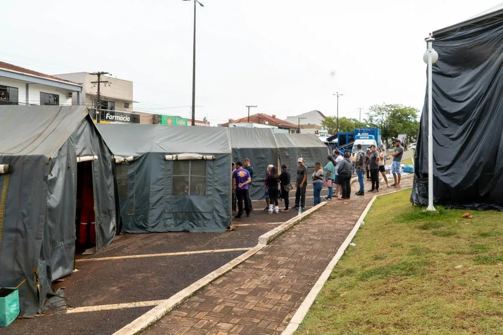 Auxílio vai ajudar as famílias a começarem a reconstruir suas vidas. Foto: Felipe Henschel/AEN