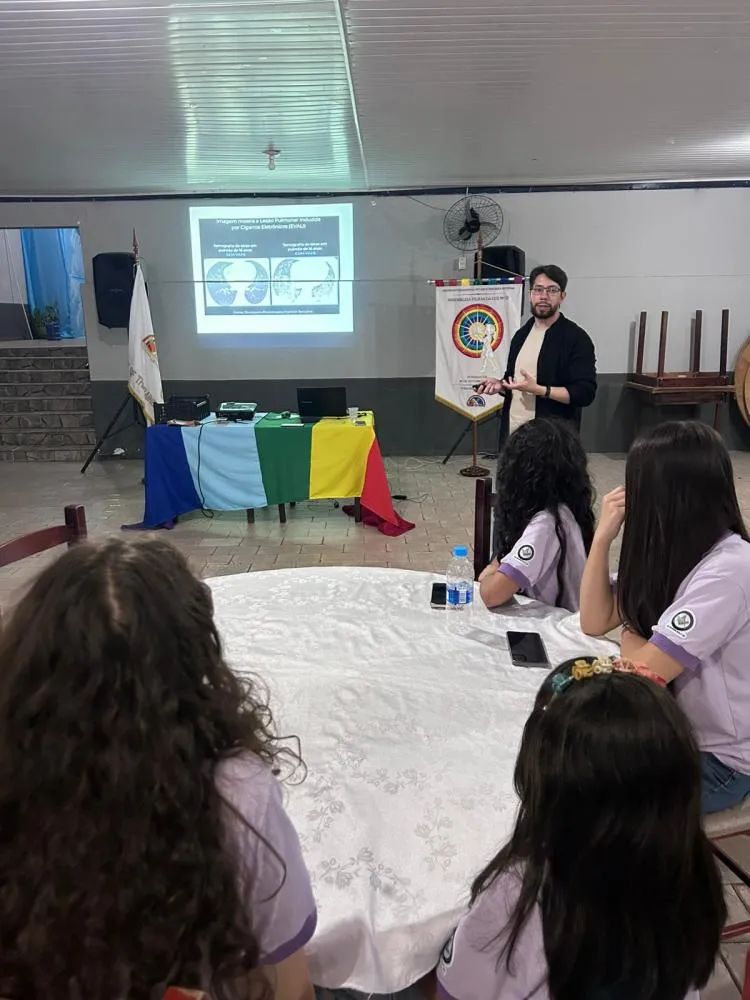 Alerta principal do evento foi sobre o aumento preocupante de vape entre os adolescentes, causando dependências e danos à saúde. Foto: Divulgação