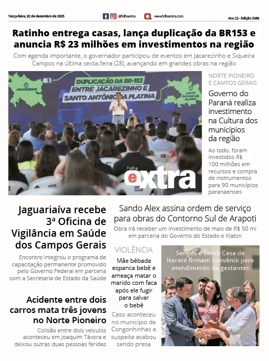Foto: Folha Extra.