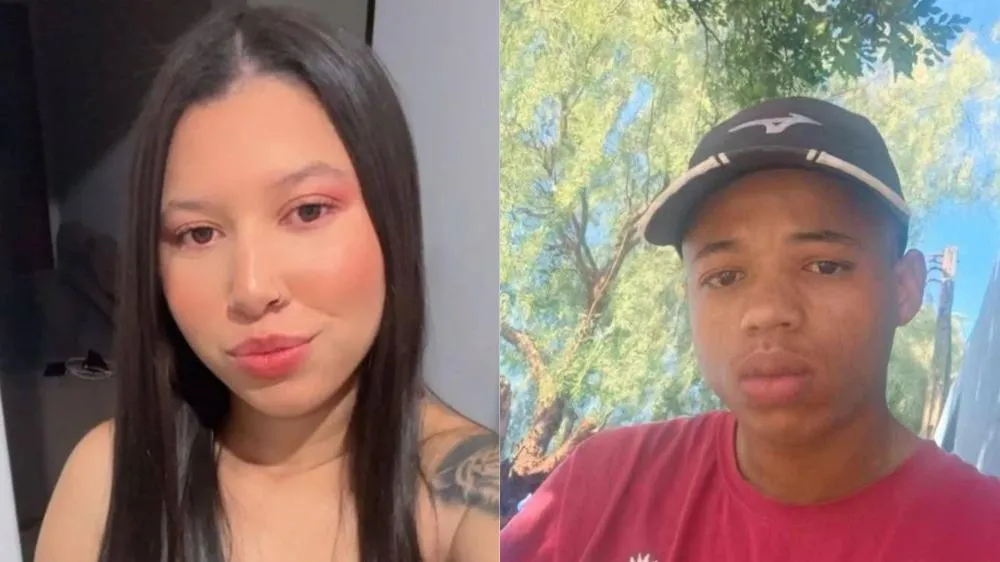 Gabrielly e Michael namoraram por anos, mas estavam separados, segundo as famílias. Foto: Divulgação