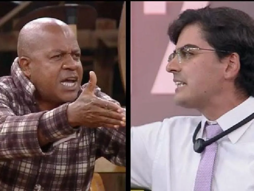 “Cagou no SBT e veio cagar na Record”: Toninho Tornado ataca Dudu Camargo em formação de roça. Foto: Reprodução/RecordPlus