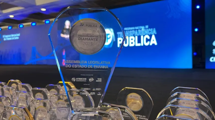 A Assembleia Legislativa do Paraná (Alep) alcançou nível máximo de transparência e conquistou nesta quinta-feira (4), pelo segundo ano consecutivo, o Selo Diamante do Programa Nacional de Transparência Pública (PNTP). Foto: Rafael Guareski/Alep