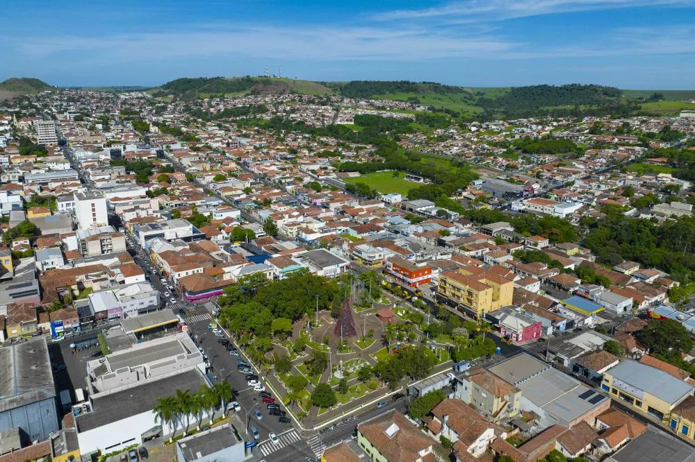 Jacarezinho, 28 de novembro de 2025 - Drone da cidade localizada no Norte Pioneiro do Paraná. Foto: Roberto Dziura Jr/AEN
