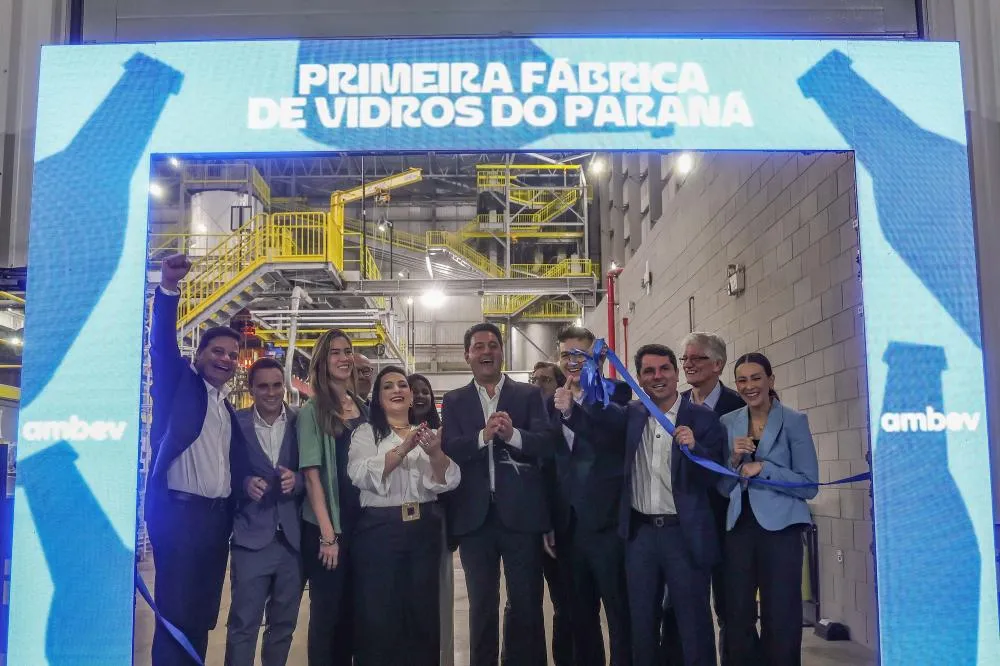 Com investimento de R$ 1 bilhão, o empreendimento fortalece a cadeia industrial do Paraná, amplia a geração de empregos. Foto: Jonathan Campos/AEN