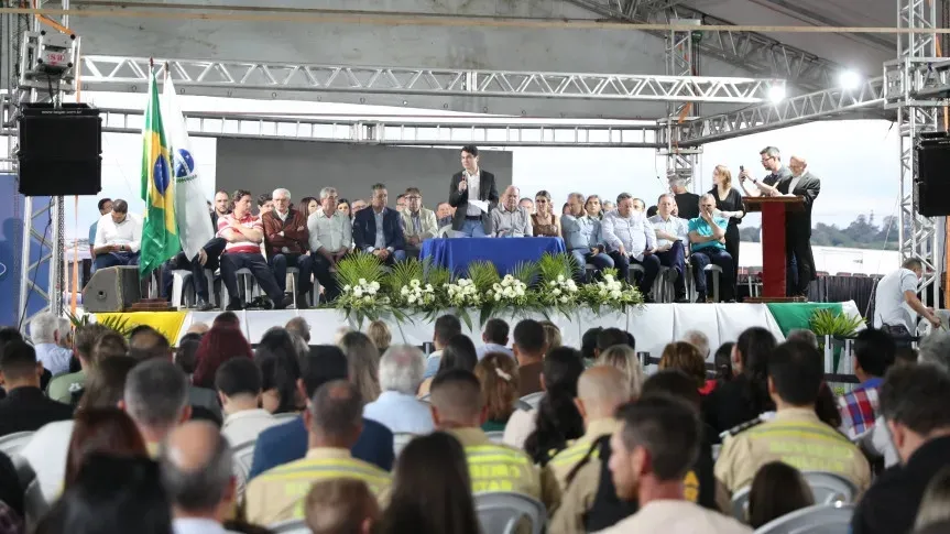 Assembleia Itinerante em Ibaiti, em novembro de 2025. Foto: Valdir Amaral/Alep