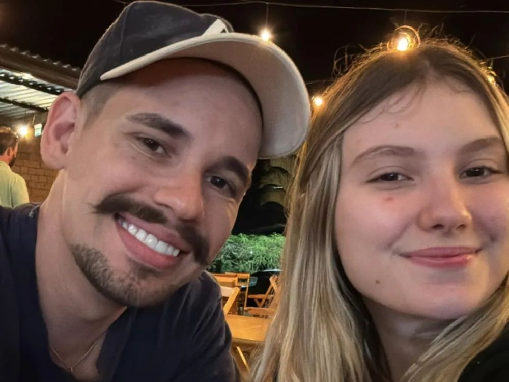 Lucas Borbas e Isabel Veloso. Reprodução: Instagram/@lucasborbass