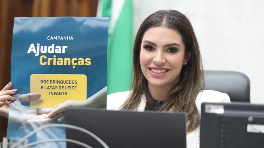 Entre as ações do Conselho, está a campanha “Ajudar Crianças”, que arreccadou cerca de 500 itens entre brinquedos, fraldas, leite e outros materiais. Foto: Orlando Kissner/Alep
