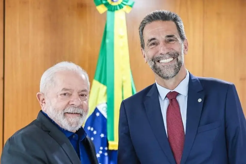 O presidente da Itaipu Binacional, Enio Verri, destacou a liberação de R$ 60,5 milhões para a saúde em Foz do Iguaçu. Foto: Ricardo Stuckert/Presidência