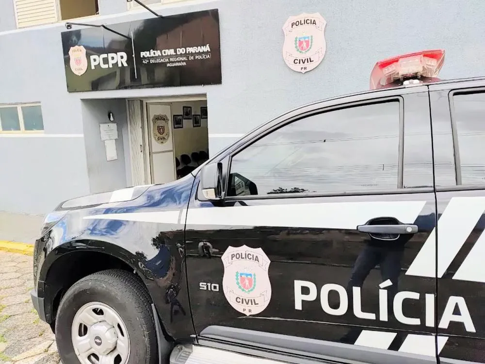 Em depoimento, o homem confessou ter comprado a TV de um terceiro pelo valor de R$ 1.200, quantia considerada muito abaixo do preço de mercado. Foto: PCPR
