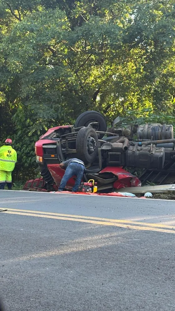 Motorista não resistiu e morreu na hora. Foto: Corpo de Bombeiros