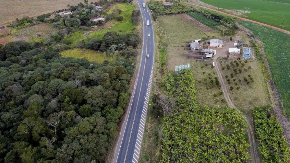 Nesta primeira fase, a duplicação vai contemplar 18,7 quilômetros entre Jacarezinho e Cambará. Foto: EPR Litoral Pioneiro