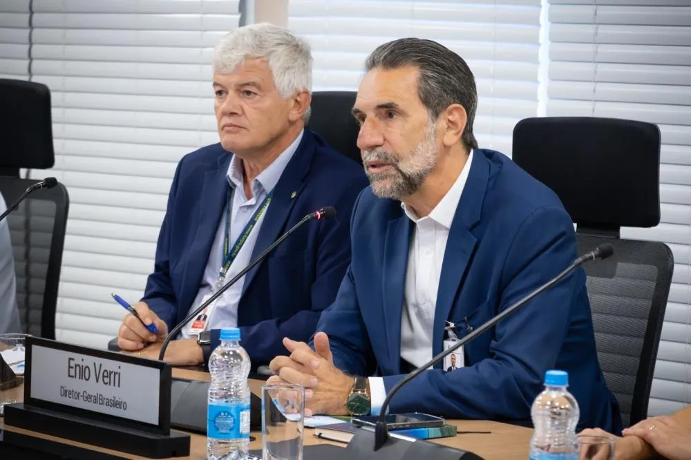 Diretor-geral brasileiro de Itaipu, Enio Verri, destacou o trabalho das organizações sociais. Foto: Rubens Fraulini/Itaipu Binacional