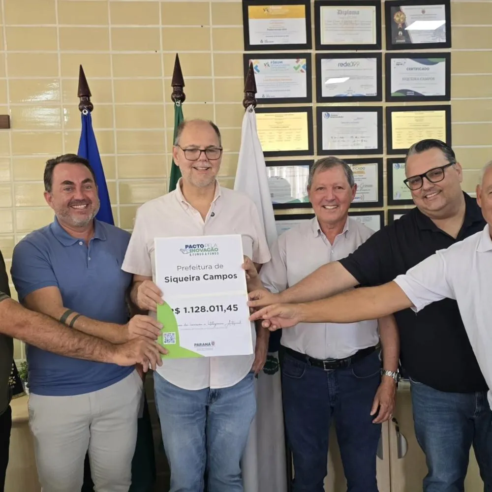 O Governo do Paraná anunciou um investimento de quase R$ 1,2 milhão em incentivos à inovação para o município. Foto: Divulgação