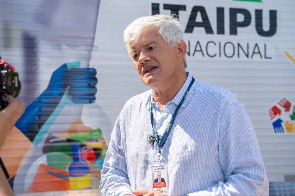 Carlos Carboni, diretor de Coordenação da Binacional. Foto: Sara Cheida/Itaipu Binacional.