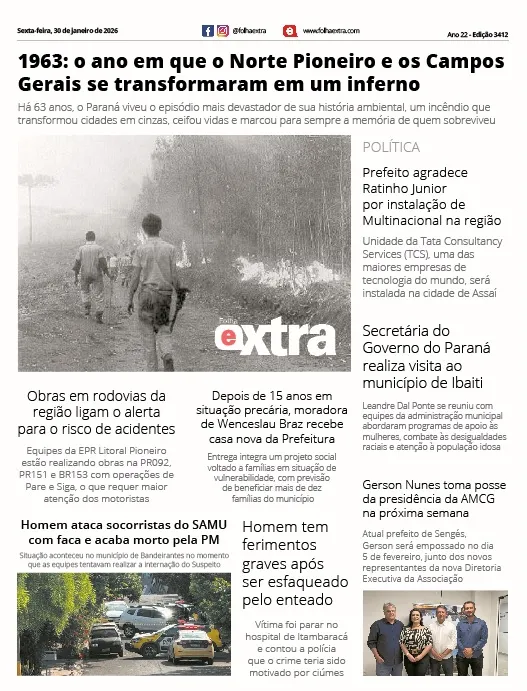 Foto: Folha Extra.