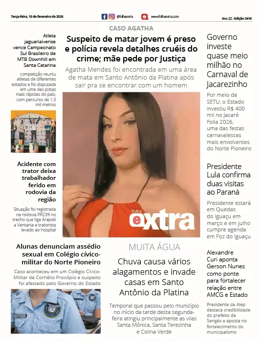 Foto: Folha Extra. 