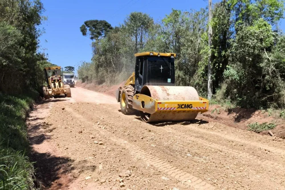 O Governo do Paraná autorizou a pavimentação de 18 quilômetros das PR-510 e PR-512, entre Mariental e Balsa Nova, com investimento de R$ 98 milhões. Foto: DER