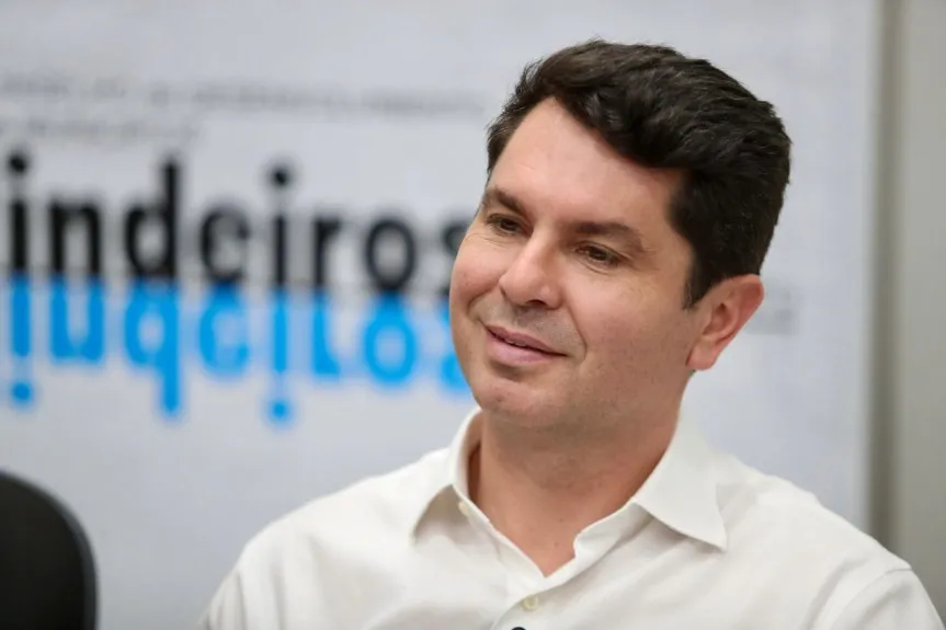 Deputado Alexandre Curi (PSD), presidente da Assembleia Legislativa do Paraná. Foto: Rogério Machado/Alep