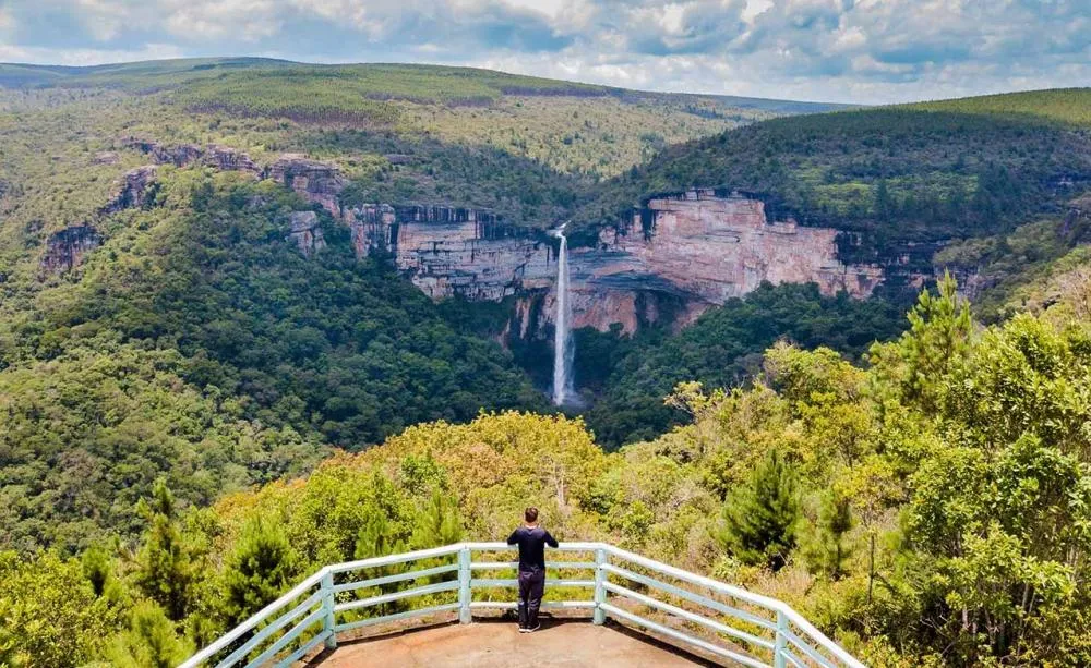 Cachoeira (Vale) do Corisco: A imponência de um dos lugares mais belos do sul do Brasil, ainda pouco explorado. Foto Viagens e Caminhos