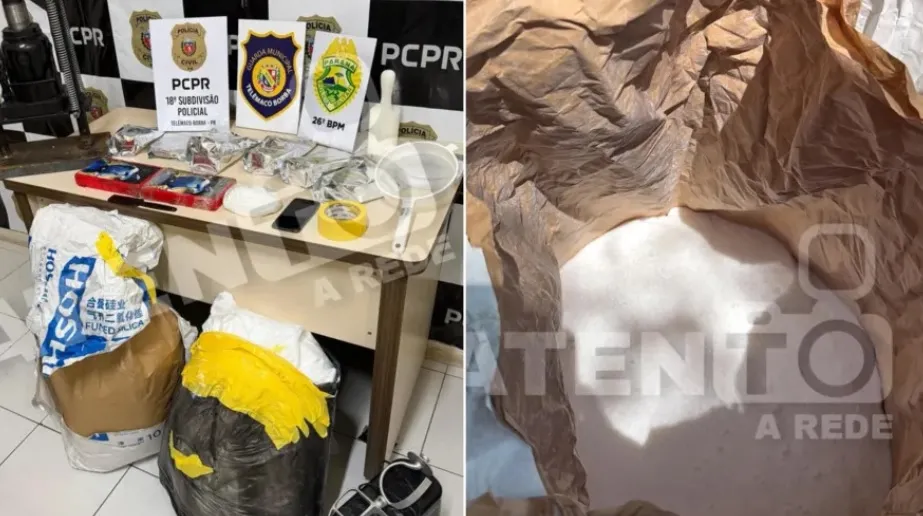 A ofensiva foi coordenada pelo setor de inteligência da Guarda Municipal, pela 18ª Subdivisão Policial da Polícia Civil do Paraná e pela Agência Local de Inteligência do 26º Batalhão da Polícia Militar do Paraná. Foto Atento A Rede/facebook