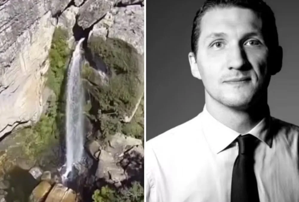 Caio Libero Batistela, de 35 anos, morreu após cair de cachoeira em Ponta Grossa. — Foto: Redes sociais