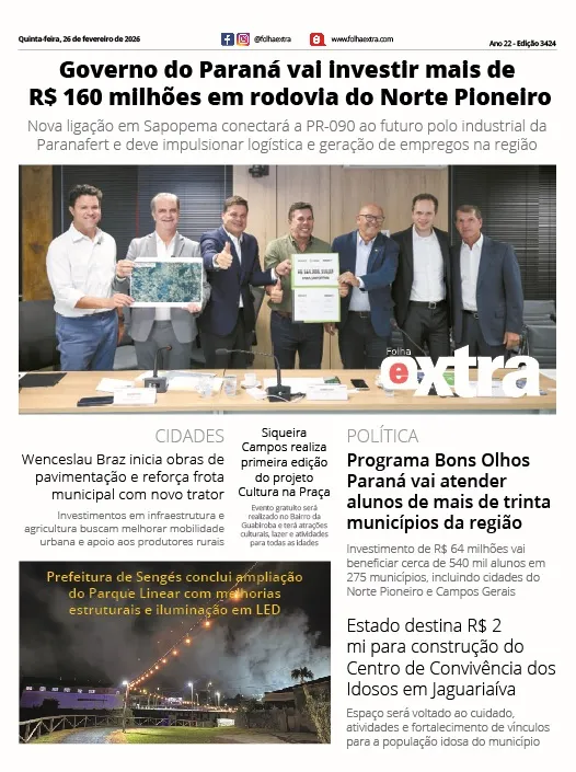 Foto: Folha Extra.