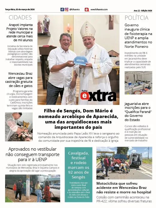 Foto: Folha Extra.