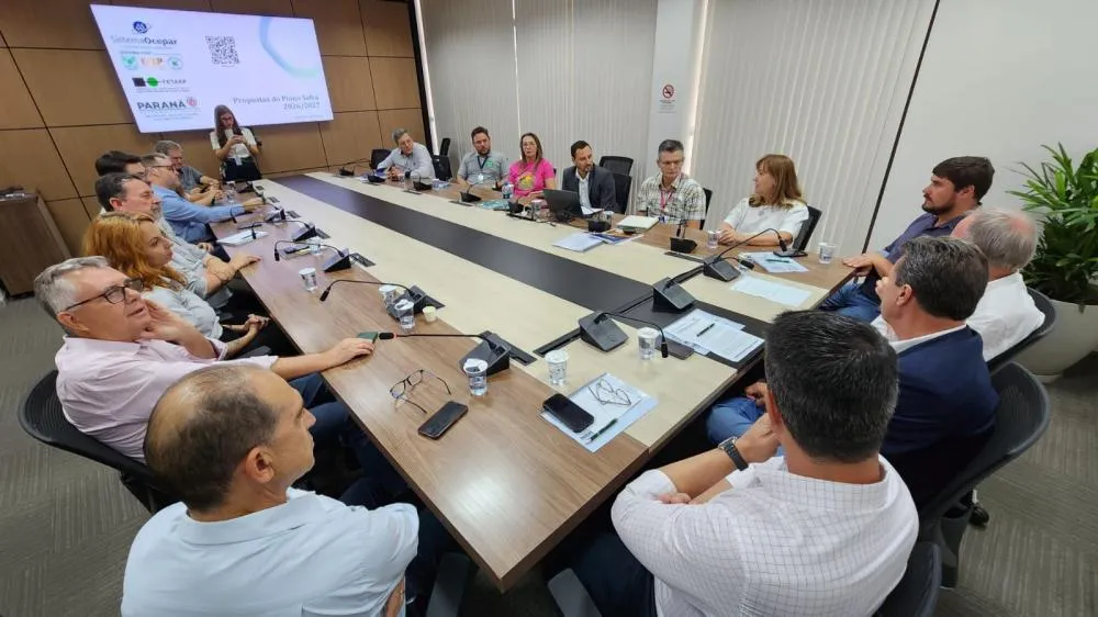 Iniciativa reforça o protagonismo do Paraná na formulação do Plano Safra, principal instrumento de apoio ao desenvolvimento da agropecuária brasileira. Foto: Sistema Ocepar