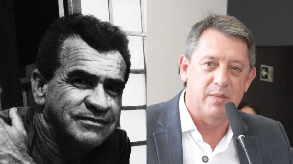 Zaqueu Matos (esquerda) e prefeito Gerson Nunes (direita). Foto: Divulgação
