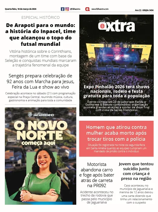 Foto: Folha Extra.