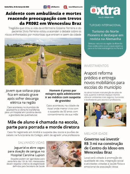 Foto: Folha Extra.