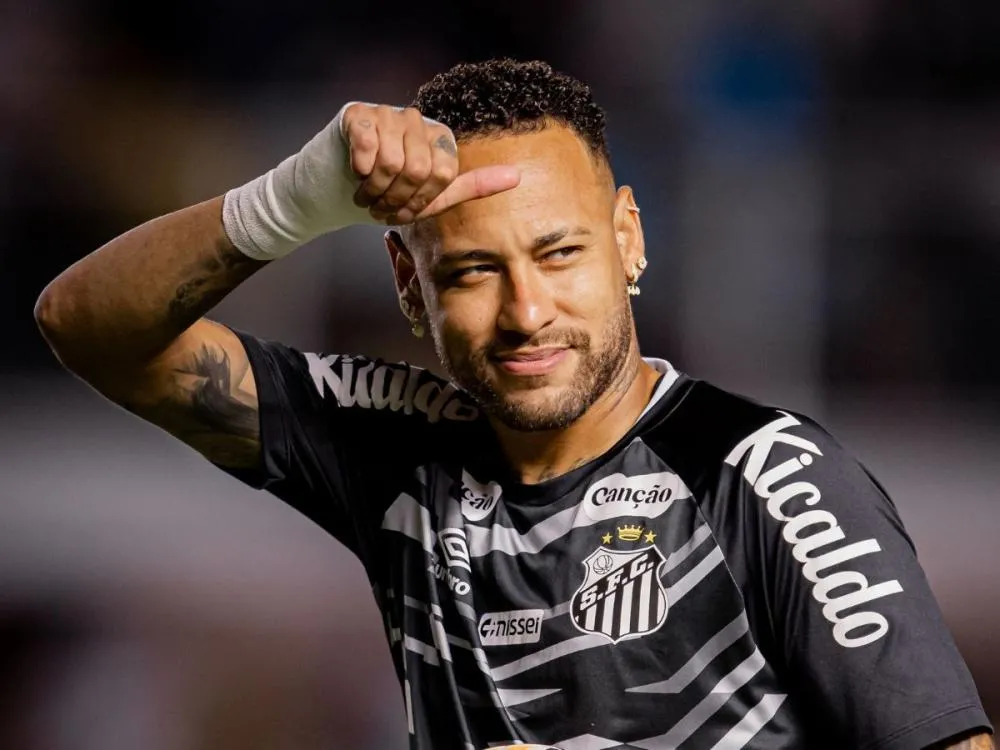 Neymar. Crédito: Raul Baretta/Santos FC