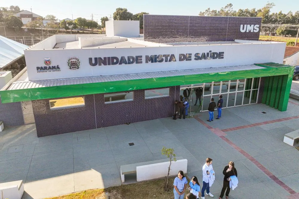 Com foco em descentralização, Paraná avança em obras de Unidades Mistas de Saúde por todo o Estado. Foto: SESA
