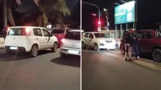 Motorista embriagado causa acidente e acaba preso