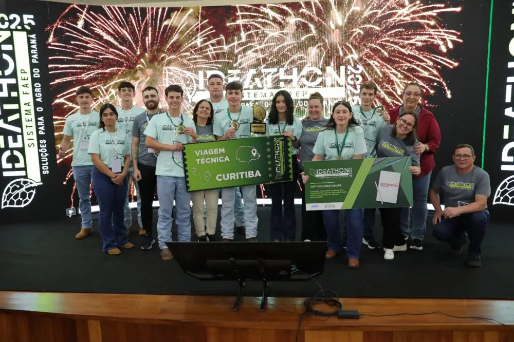 A proposta reúne estudantes de colégios agrícolas da rede estadual em uma dinâmica intensiva de desenvolvimento de ideias, conectando formação técnica, empreendedorismo e realidade produtiva. Foto: SENAR