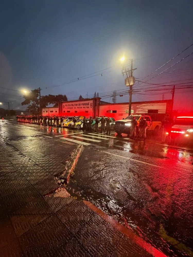 Operação está sendo realizada em todo o Paraná. Foto: PMPR