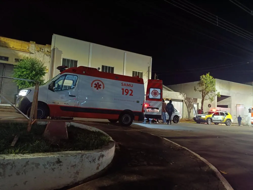 Idosa fica ferida após ser atropelada no Norte Pioneiro