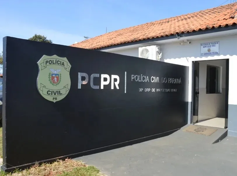 Delegacia de Polícia Civil de Wenceslau Braz. Foto: Arquivo Folha Extra