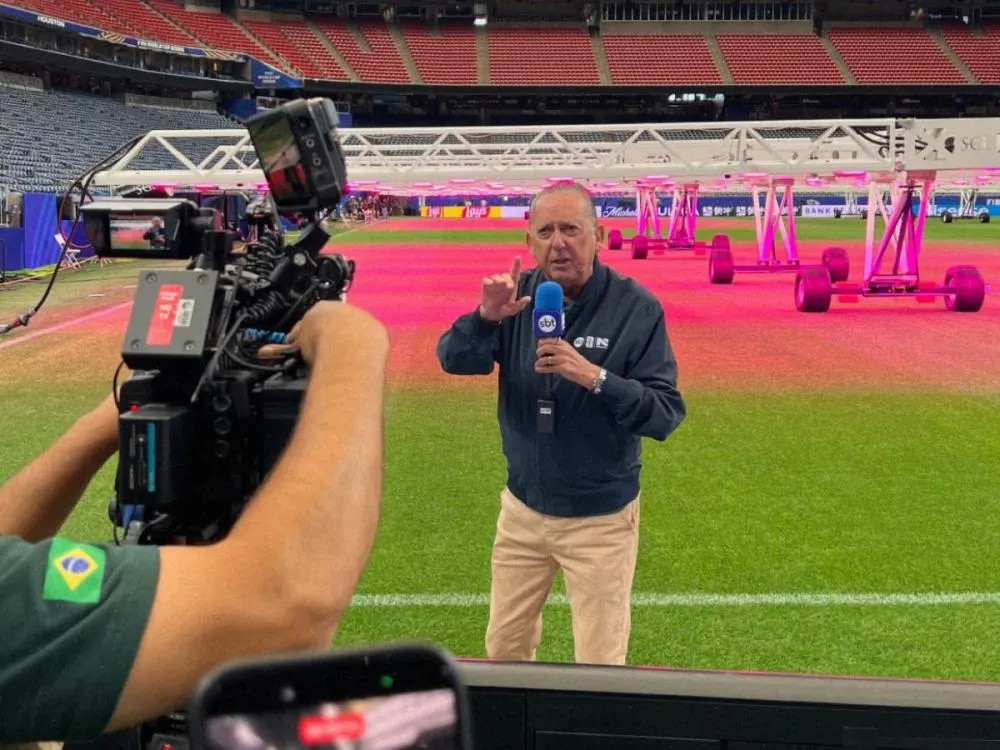 Galvão Bueno está se despedindo das locuções na Copa do Mundo 2026. Foto: Reprodução/@galvaobueno