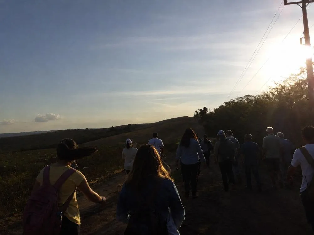 Primeira peregrinação aconteceu em novembro de 2019. Foto: Divulgação