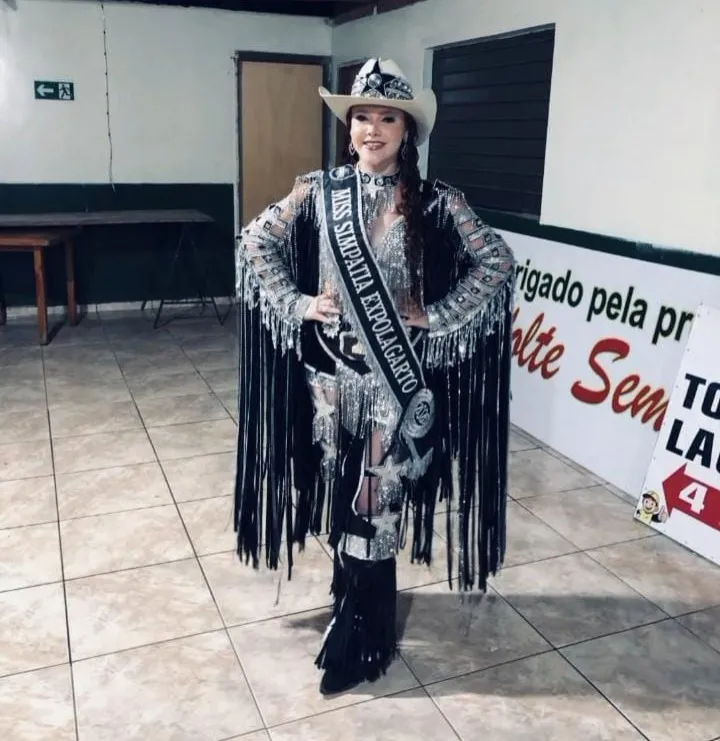 Sophia Nohemann da Silva conquistou o título de Miss da Expo Lagarto. Foto: Arquivo Pessoal