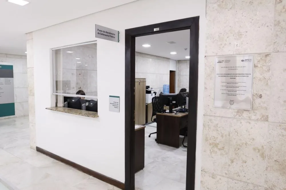 Em operação desde 2021, o posto oferece uma série de serviços jurídicos gratuitos à população paranaen-se. Foto: Valdir Amaral/Alep
