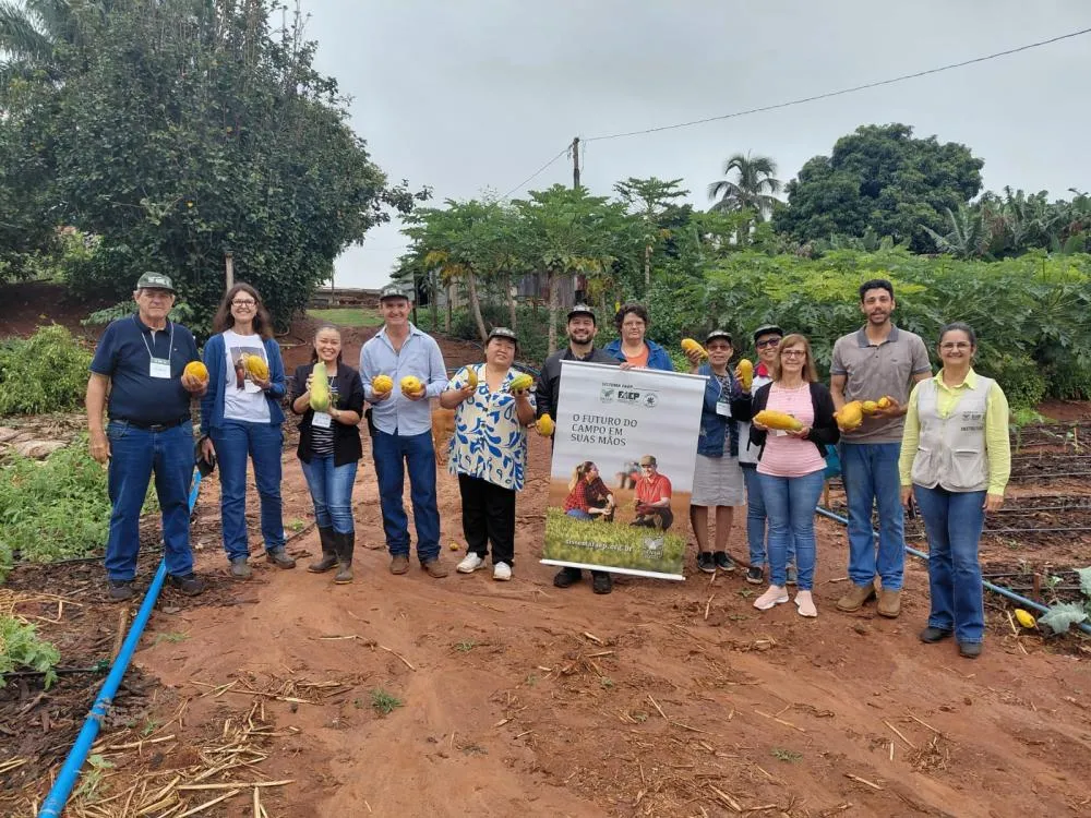 Curso de cultivo de mamão, realizado em Cianorte em maio de 2026. Foto: Senar