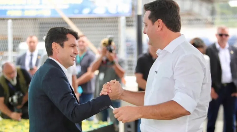 Segundo o governador, Alexandre Curi segue como o nome apoiado pelo PSD para disputar uma das cadeiras no Senado. Foto Divulgação