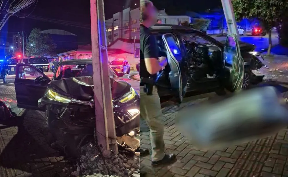 Segundo a GM, o adolescente reagiu à abordagem, tentou sacar uma arma e foi baleado pelos agentes. Fotos: Guarda Municipal de Londrina