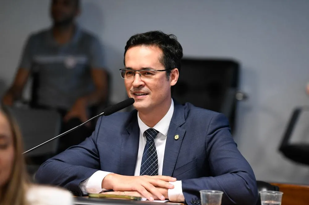 Dallagnol integra a aliança formada por Novo, PL, Podemos e Democracia Cristã. Roque de Sá/Agência Senado - 28.fev.2023