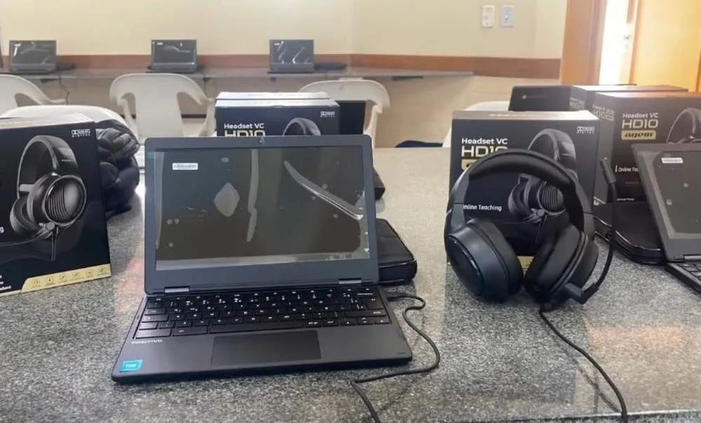 Com os novos equipamentos, os estudantes poderão desenvolver atividades de informática e robótica. Foto: Divulgação