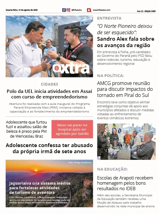 Foto: Folha Extra.